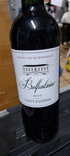 Bordeaux Saint-Estèphe Belfontaine 2019