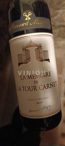 Bordeaux Haut-Médoc Château La Tour Carnet La Mémoire de La Tour Carnet 2019