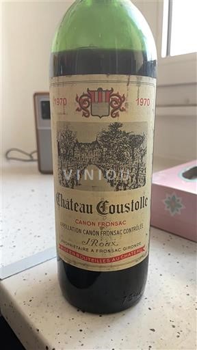 Bordeaux Canon-Fronsac Château Coustolle 1970