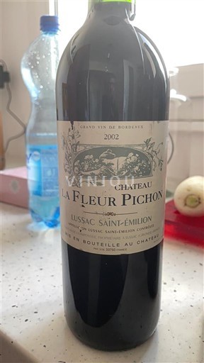 Vinos Rouge sec Château La Fleur Pichon 2002 Francia Burdeos Lussac-Saint-Émilion AOC