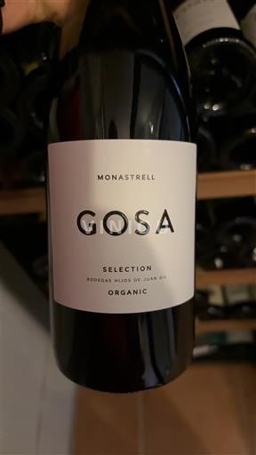 Murcia Jumilla Bodegas Hijos de Juan Gil Gosa Selection Ei vuosikertaa