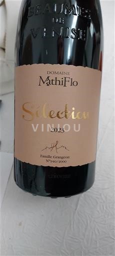 Rhônetal Beaumes de Venise Domaine MathiFlo Sélection 2023