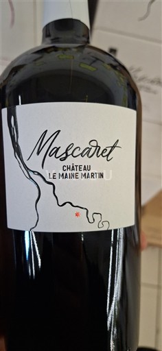 Bordéus Château Le Maine Martin Mascaret Não Sazonado