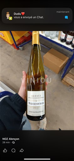 Alsacia Weissenburger Gewurztraminer Sin añada