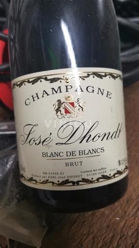 Champagne José Dhondt Blanc de Blancs 2012