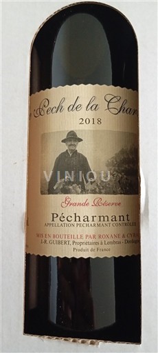 Sydvestfrankrig Pécharmant Pech de la Charte Grande Réserve 2018
