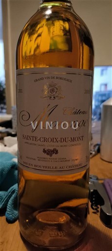 Bordeaux Sainte-Croix-Du-Mont Château Mornag 2001