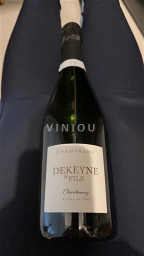 Champagne Sâm-panh Dekeyne & Fils Chardonnay Vignes de 1982 Không niên vụ