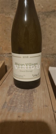 Burgundija Mâcon in Mâcon-villages Verget Grand Elevage 2018