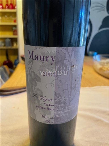 Roussillon Maury Les Vignes 2004