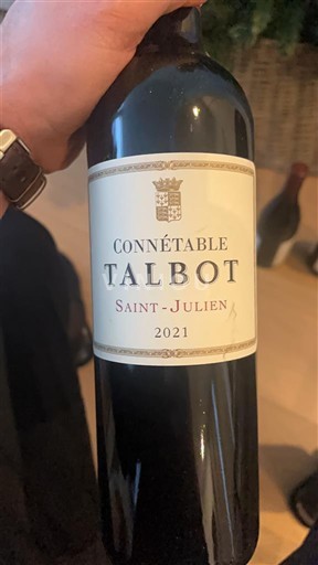 Bordeaux Saint-Julien Château Talbot Connétable 2021