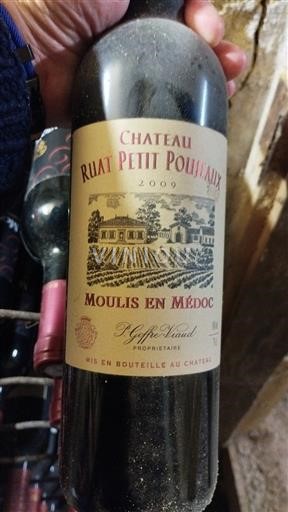 Bordeaux Moulis-en-Médoc Château Ruat Petit Poujeaux 2009