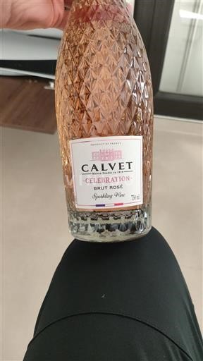 Mousserende vine Rosé brut Celebration Brut Rosé Calvet Non millésimé Frankrig Bordeaux AOC