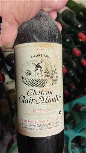 Bordeaux Médoc Château Clair Moulin 1997