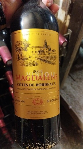 Bordeaux Côtes de Bordeaux Magdalène 2015