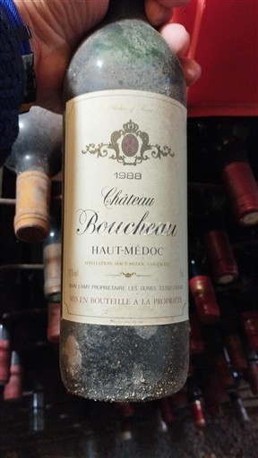 Bordeaux Haut-Médoc Château Boucheau 1988