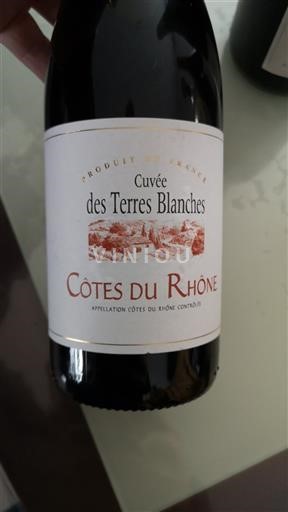 Valle del Rodano Côtes-du-Rhône Cuvée des Terres Blanches 2024