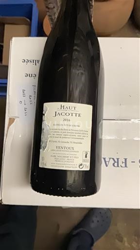 Valle del Rodano Ventoux EARL Maubert et Fils Le Haut de la Jacotte 2016