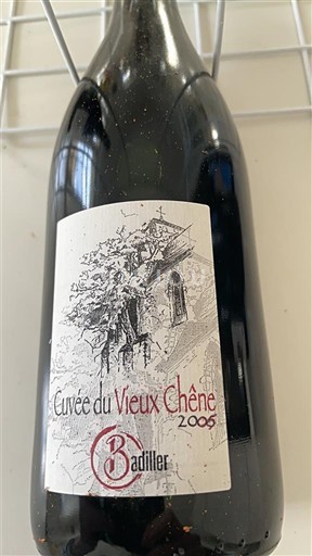 Weine Rouge sec Cuvée du Vieux Chêne Badiller 2005 Frankreich Loiretal Bourgueil AOC