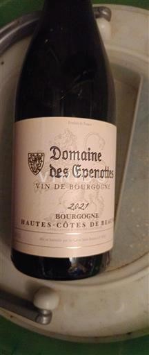 Wines Rouge sec Domaine S Epenottes 2021 France Burgundy Hautes-Côtes de Beaune AOC