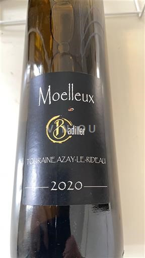 Dolina Loare Touraine-azay-le-rideau Badiller Moelleux 2020