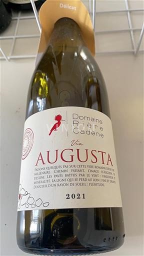 Languedoc og Roussillon Catalansk skråning Domaine Rière Cadène Via Augusta 2021