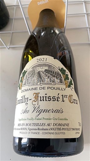 Borgoña Pouilly-fuissé Premier Cru Domaine Pouilly Au Vignerais 2021