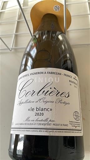 Languedoc Corbières Serge Bories le blanc 2020