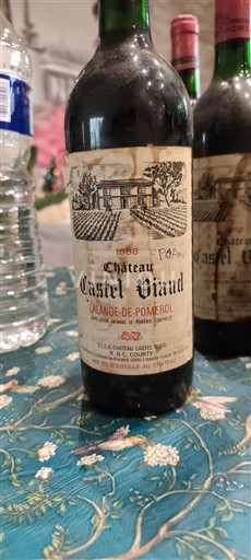 Bordeaux Lalande-de-Pomerol Château Castel Viaud 1988