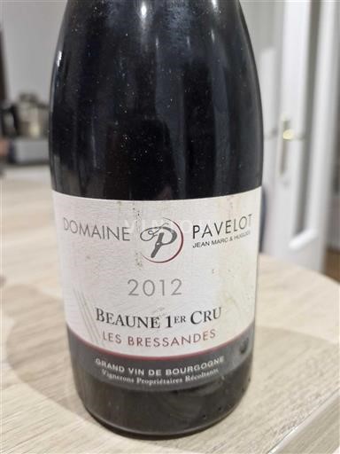 Burgundy Not Specified Premier Cru Domaine Pavelot Les Bressandes 2012