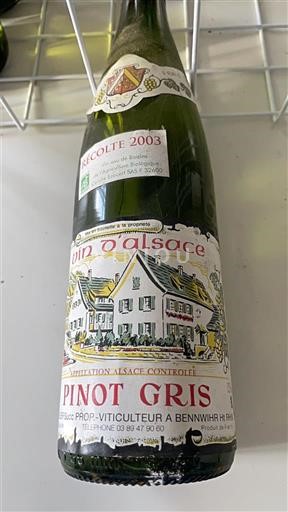 Alsace Domaine Seck 2003