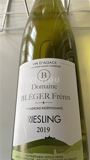 Elsass Domaine Bléger Frères 2019