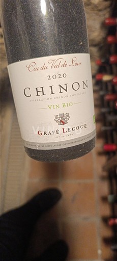 Loiren laakso Chinon Grafe Lecocq 2020