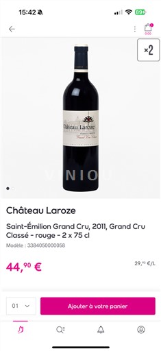 Bordeaux Saint-Émilion Grand Cru Grand Cru Château Laroze 2011