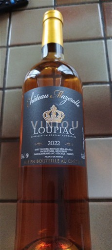 Burdeos Loupiac Château Mazerolle 2022