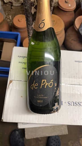 Katalonien Cava De Pró Icke årgångsbetecknad