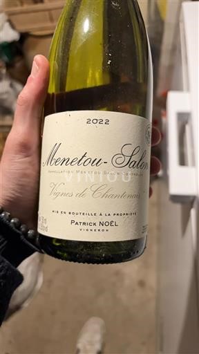 Dolina Loare Menetou-Salon Patrick Noël Vignes de Charnouveau 2022