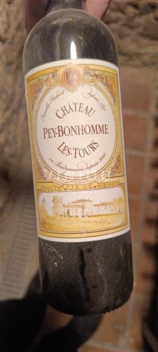 Bordeaux Blaye-côtes-de-bordeaux Château Pey-Bonhomme-les-Tours 2017