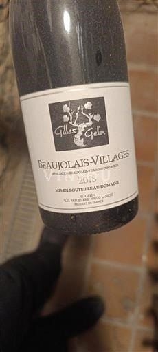 Beaujolais Beaujolais Villages Gilles Gelin 2018