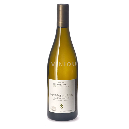 Vine Blanc sec La Chatenière Domaine Gérard Thomas 2019 Frankrig Bourgogne Saint-Aubin AOC Premier Cru