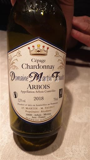 Jura Arbois Domaine Martin Faudot 2018
