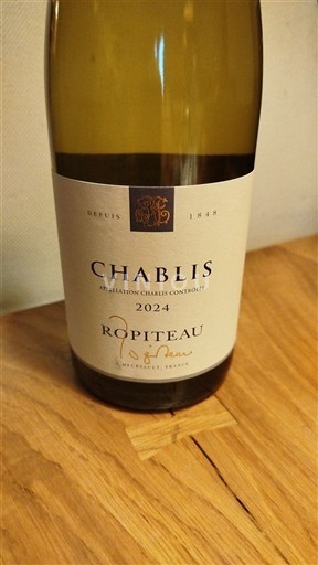 Borgogna Chablis Ropiteau 2024
