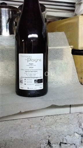 Beaujolais Régnié Domaine Plaigne 2024