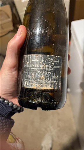 Vinos Blanc moelleux Les Paradis Domaine Des Barres 2013 Francia Valle del Loira Coteaux-du-Layon AOC