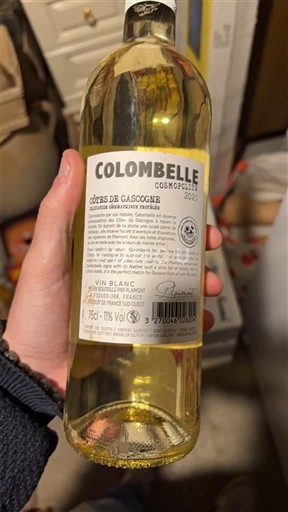 Jugozahod Côtes de Gascogne Colombelle Cosmopolitain 2022