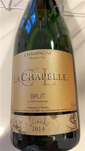 Samppanja Premier Cru La Chapelle 2014