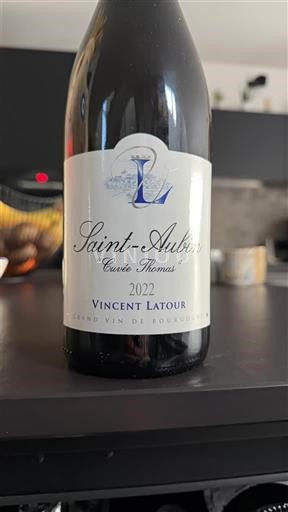 Weine Blanc sec Cuvée Thomas Vincent Latour 2022 Frankreich Burgund Saint-Aubin AOC