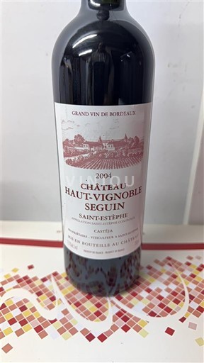 Burdeos Saint-Estèphe Château Haut-Vignoble Seguin 2004