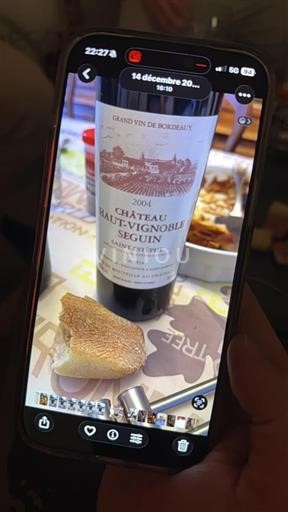 Bordeaux Saint-Estèphe Château Haut-Vignoble Seguin 2004