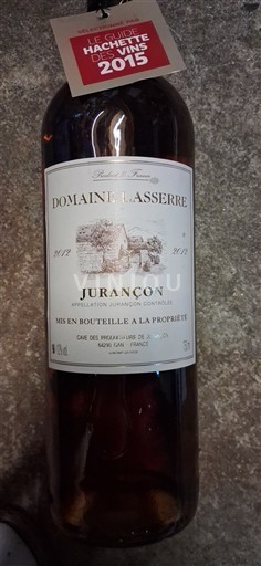 Tây Nam Jurançon Domaine Lasserre 2012